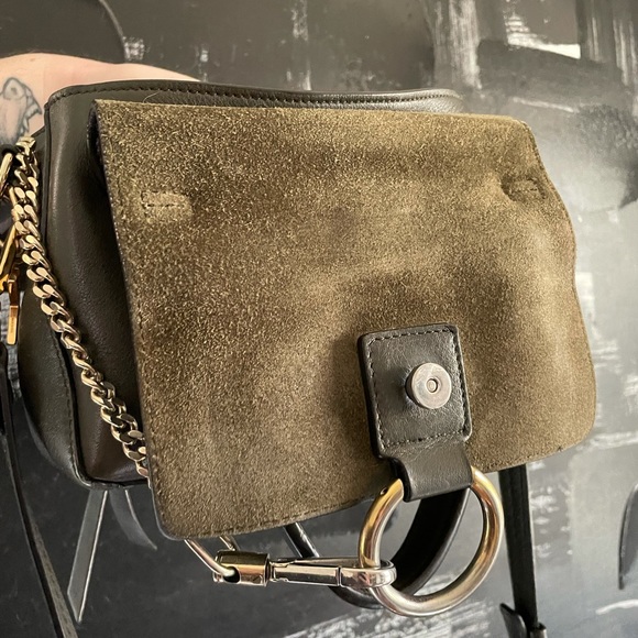 Limited Edition “Forest Green” Chloe Faye bag in size medium - Picture 6 of 9